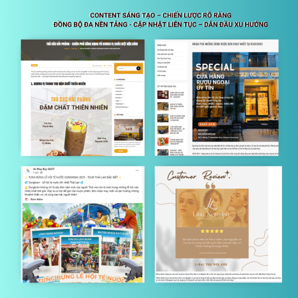 Giao diện bài viết SEO và nội dung marketing của Bonet Agency.